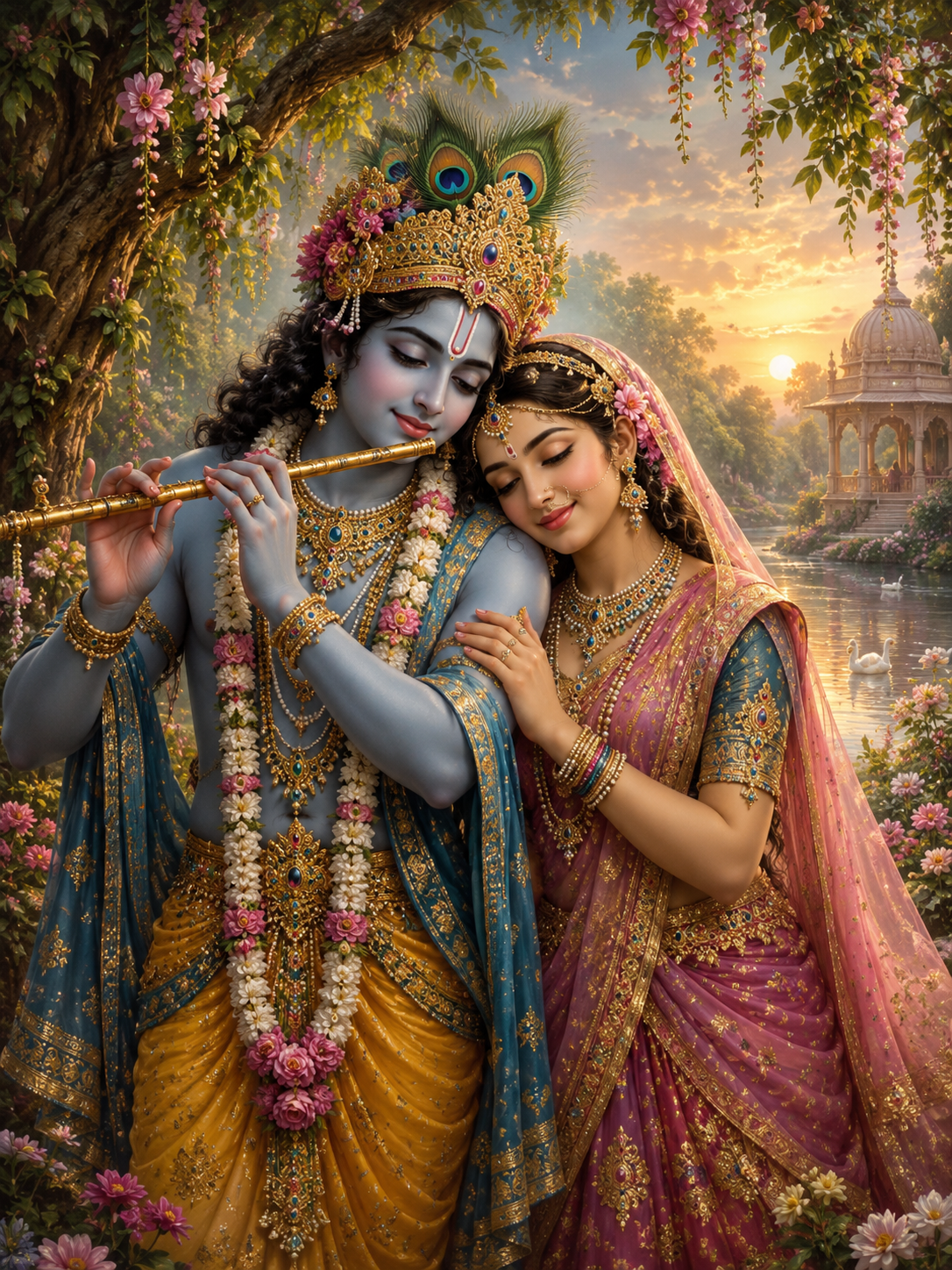 3:4 radha krishna