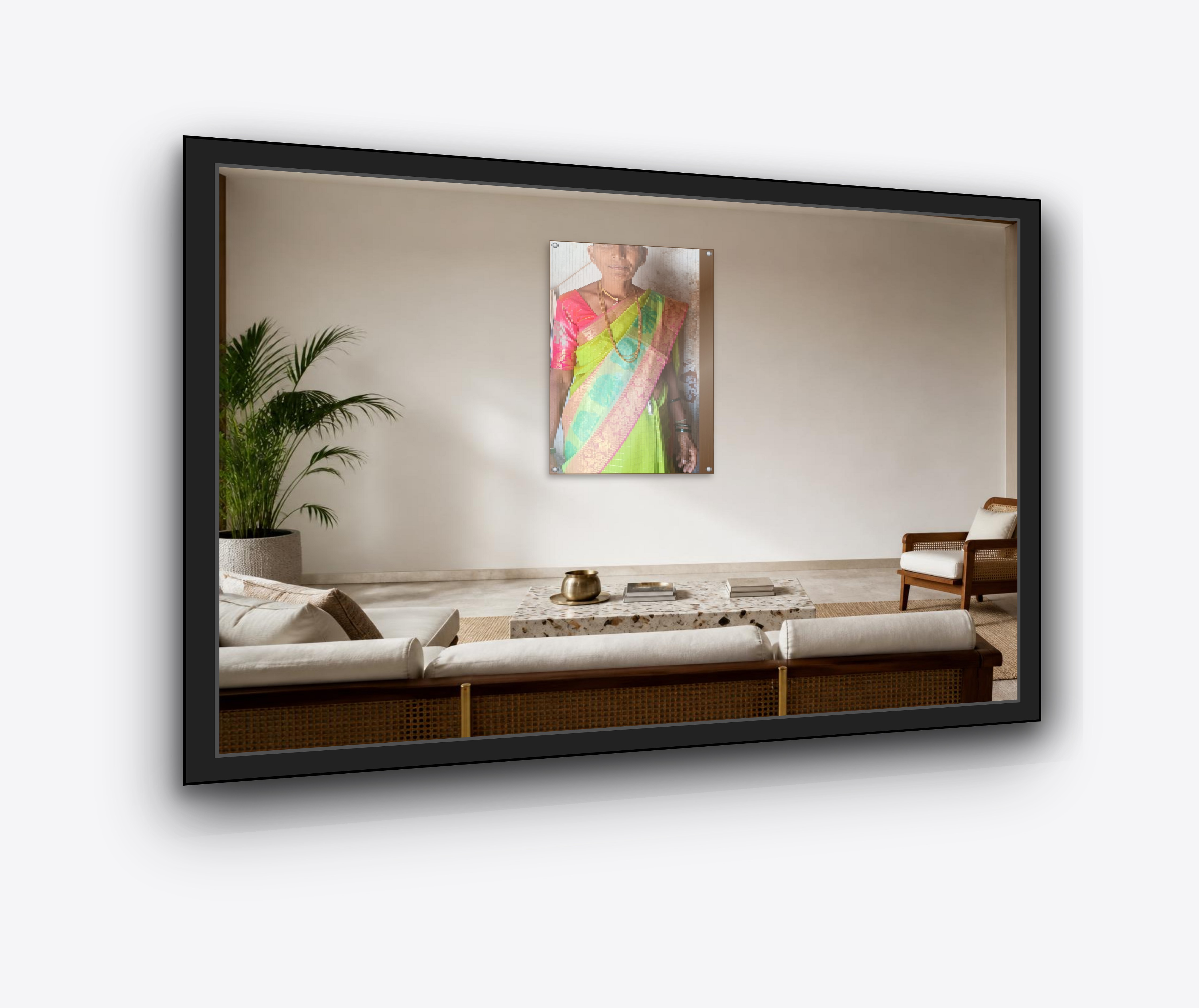 doozypics-teak-sofa-wall-hd - Premium Wooden Photo Frame